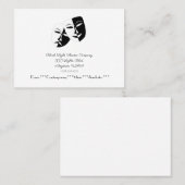 劇場舞踊会社ビジネスカード 名刺 (正面/裏面)