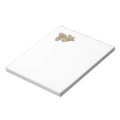 劇場黄金喜劇の悲劇マスク ノートパッド (回転)