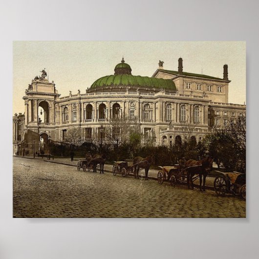 劇場,オデッサ,ロシア, (すなわち,ウクライナ)クラス ポスター (正面)