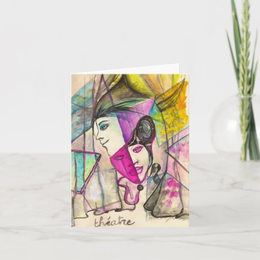 劇場 カード (正面)