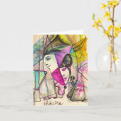 劇場 カード (黄色い花)