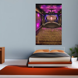 劇場 | AIアートポスター ポスター