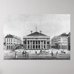 劇場de l'Odeon 1830年 ポスター