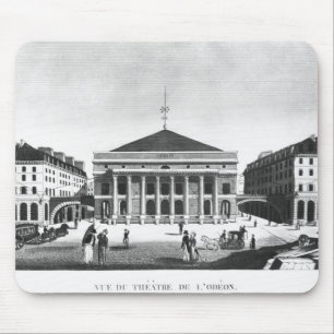 劇場de l'Odeon、c.1830 マウスパッド