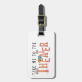 劇場IIに連れて行く ラゲッジタグ (正面縦)