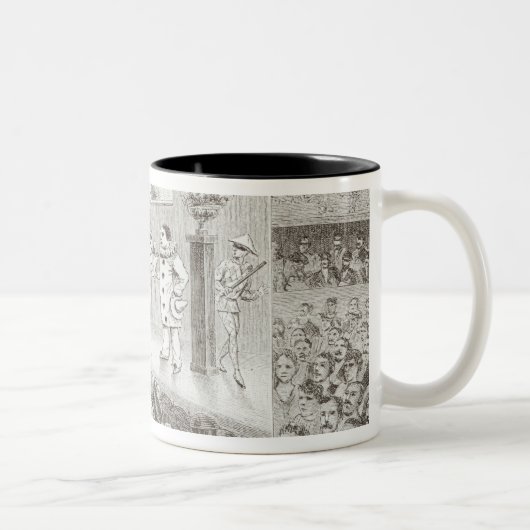 「劇場Optique」および発明家 ツートーンマグカップ (右)