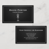 劇映画の衣装デザイナーのドレスメーカー 名刺 (正面/裏面)