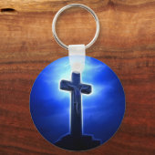 劇的なイエスの十字架刑 キーホルダー (正面)