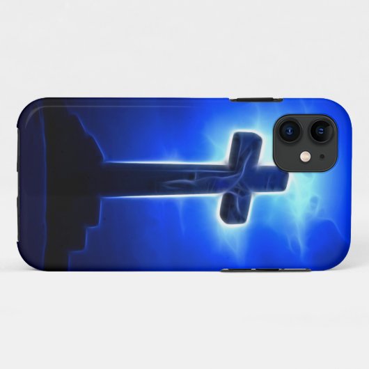 劇的なイエス・キリストのはりつけのiPhone 5の場合 Case-Mate iPhoneケース (裏面(横))