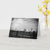 劇的なオペラハウス カード (黄色い花)