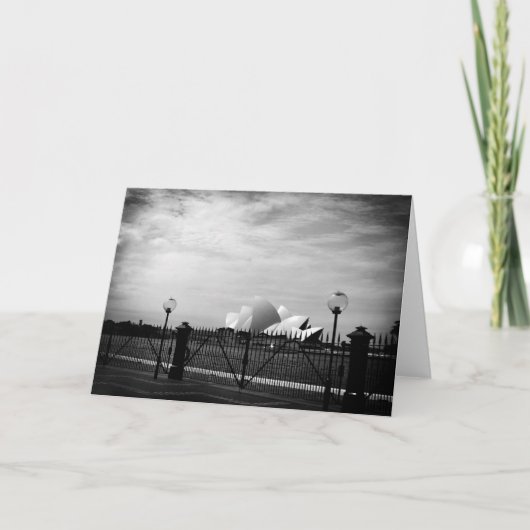 劇的なオペラハウス カード (正面)