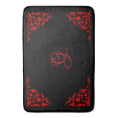 劇的なゴシック パーソナライズされた バスマット (正面縦)