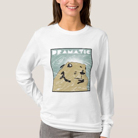 劇的なシマリス Tシャツ (正面)