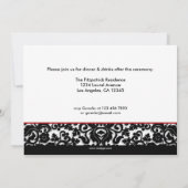 劇的なダマスク卒業発表2 招待状 (裏面)