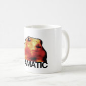 劇的なハムスターかシマリスまたはプレーリードッグ コーヒーマグカップ (正面右)