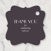 劇的なフローラ結婚の フェイバータグ (裏面)