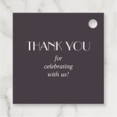 劇的なフローラ結婚の フェイバータグ (裏面)