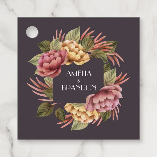 劇的なフローラ結婚の フェイバータグ (正面)