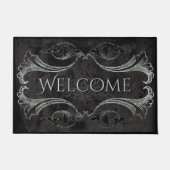 劇的なロマンチックなゴシック歓迎 ドアマット (正面)