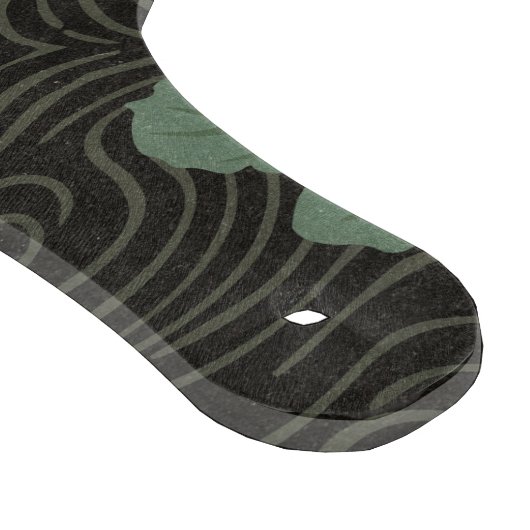 劇的なヴィンテージ日本の菊フローラ カッティングボード (角)