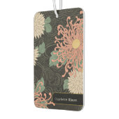 劇的なヴィンテージ日本の菊フローラ カーエアーフレッシュナー (左)