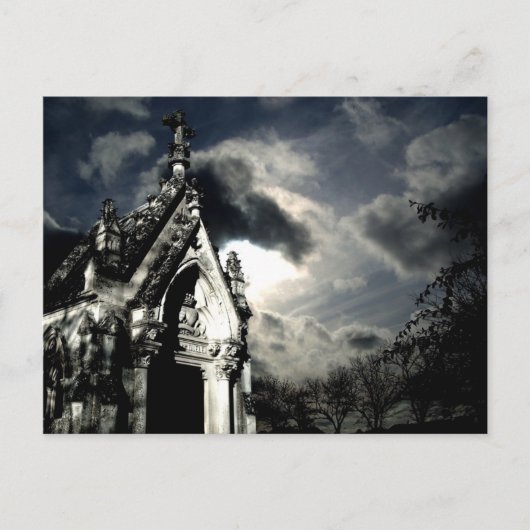 劇的な墓地 ポストカード (正面)