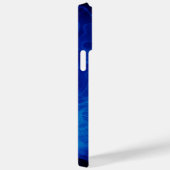 劇的な抽象芸術パターン電動ブルー Case-Mate iPhoneケース (裏面 / 右)