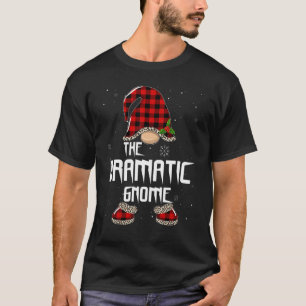 劇的な格言バッファロープレイドマッチングファミリークリス Tシャツ