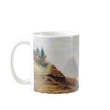 劇的な波が岩の多い海岸を打つ