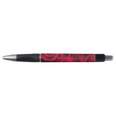 劇的な深紅のバラ ボールペン (正面)