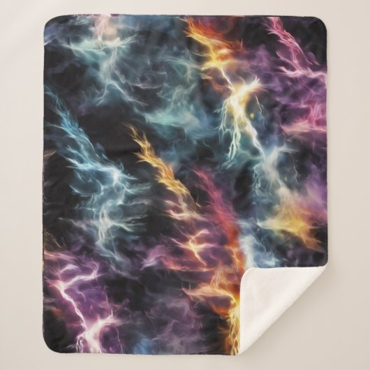 劇的な稲妻 シェルパブランケット (正面)