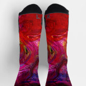 劇的な範囲 ソックス (上部)