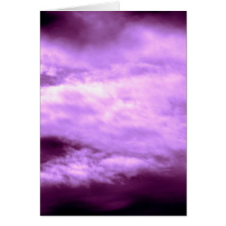 劇的な紫の空