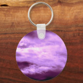劇的な紫の空 キーホルダー (正面)