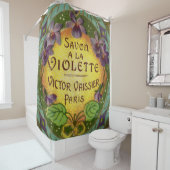 劇的な美女の新紀元のフランスのなすみれ色の香水 シャワーカーテン (インサイチュ)