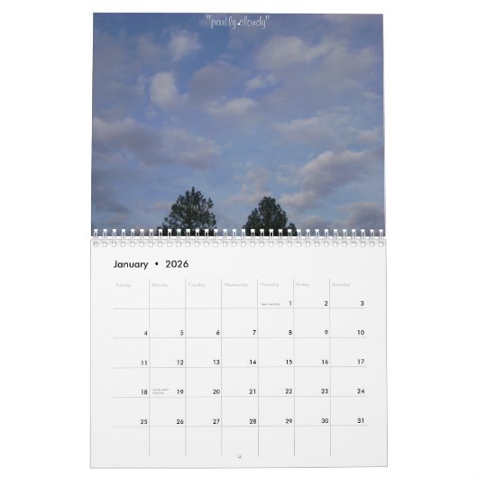 劇的な自然のカレンダー2009年 カレンダー (1月 2026)