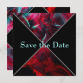 劇的な赤と黒の日付を保存 セーブザデート (正面/裏面)