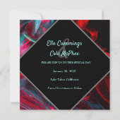 劇的な赤と黒の日付を保存 セーブザデート (裏面)