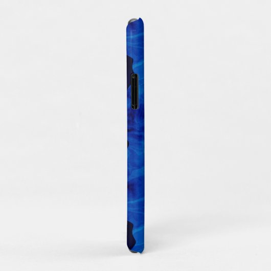 劇的な電気青色模様 Case-Mate iPhoneケース (裏面/右)