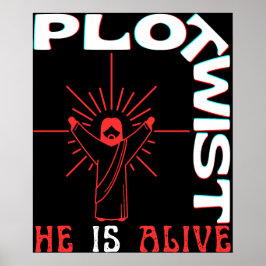 劇的展開 復活 イースター イエスは生きている 神の愛 ポスター