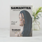 劇雑誌スタイル卒業パーティー 招待状 (スタンド正面)