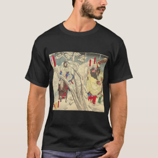 劉BeiチャンFei Guan Yu Ukiyo-e Tシャツ