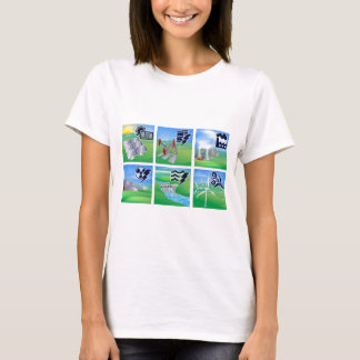 力およびエネルギーアイコン Tシャツ