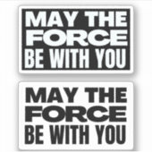 力が君と一緒に来たら シール (正面)