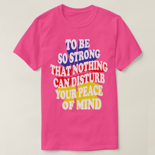 力が強くて手が出ない Tシャツ (デザイン正面)