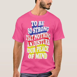 力が強くて手が出ない Tシャツ