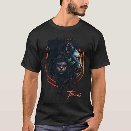 力と恵みの共生 Tシャツ (正面)
