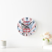 力と戦え！ ラージ壁時計 (ホーム)