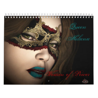 力のカレンダーの女性 カレンダー