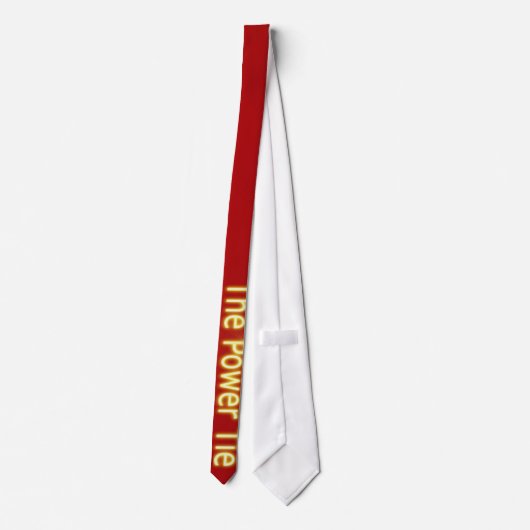 力のタイ ネクタイ (裏面)